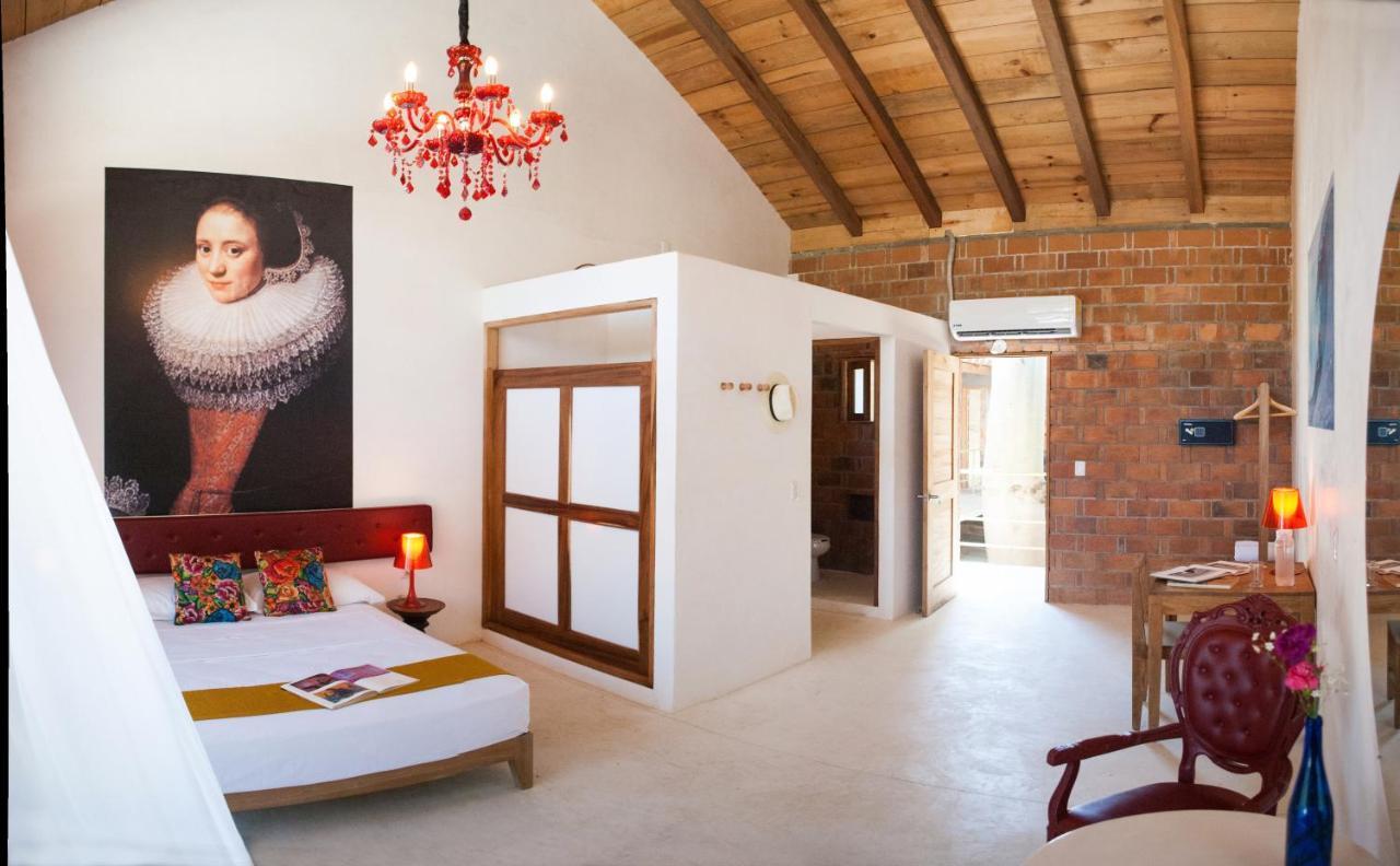 Hotel Pochote Mazunte Bagian luar foto
