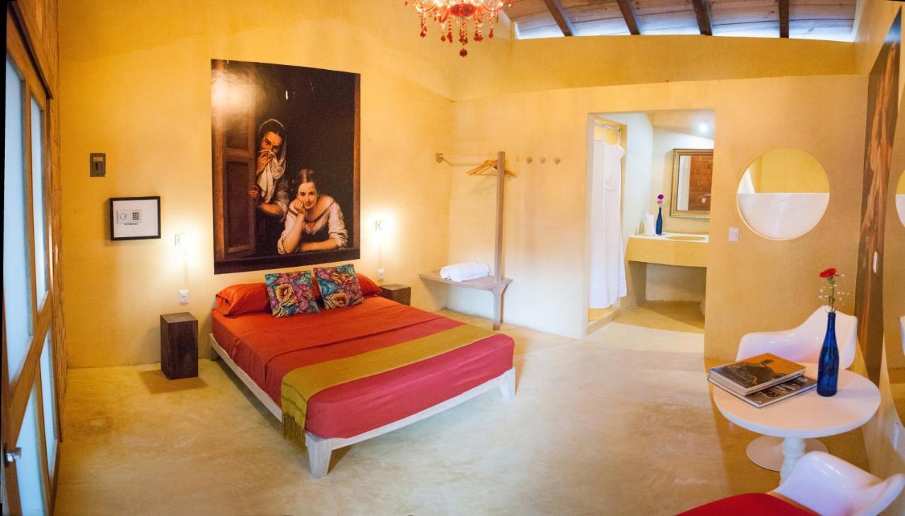 Hotel Pochote Mazunte Bagian luar foto